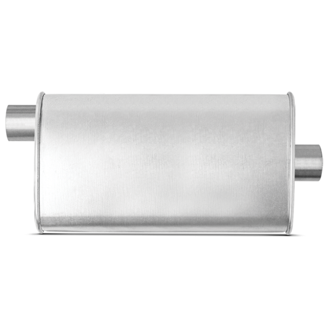 Thrush® Turbo Muffler - Offset / Center - Thrush® Exhaust P