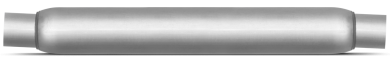 Thrush® Glasspack Muffler - Center / Center - Thrush® Exhaust P/N: 24090